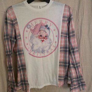 Upcycled Santa Shirt